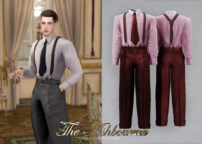 KLN SZN - The Ashbourne 1940s Ensemble Wine