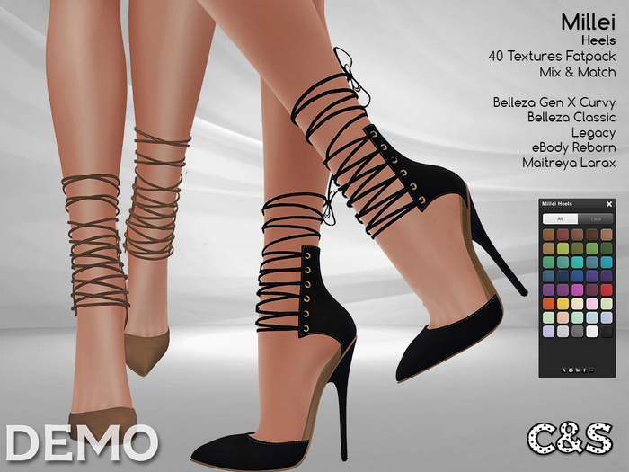 C&S Millei Heels Demo