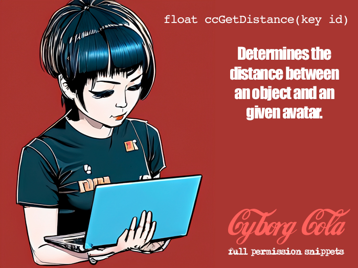 Determine the distance to an agent