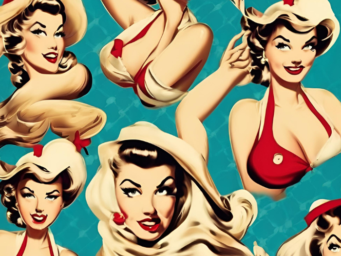 Pin Up Girl Wallpaper (5)