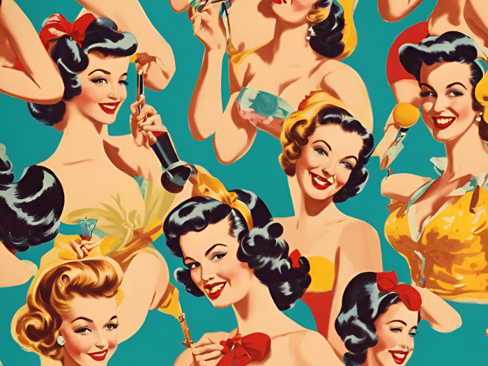 Pin Up Girl Wallpaper (4)