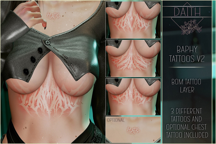 [daith] Baphy Tattoos V2