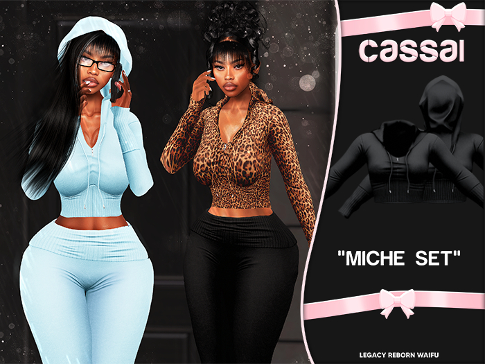 #CASSAI. - Miche Hoodie - Ink