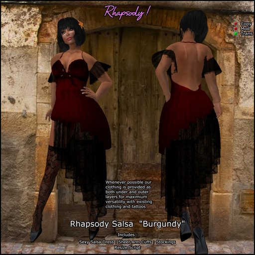 Rhapsody Salsa "Burgundy"