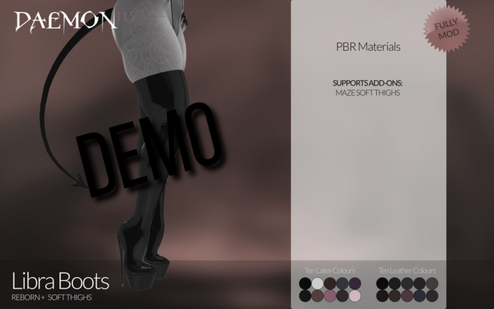 [Daemon115] Libra Boots DEMO