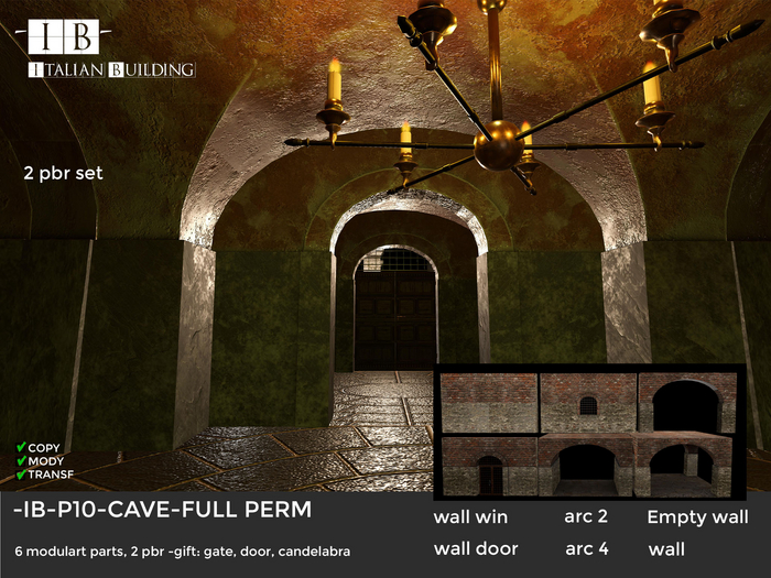 -IB-P10FP-CAVE FULL PERM 2 PBR+AO