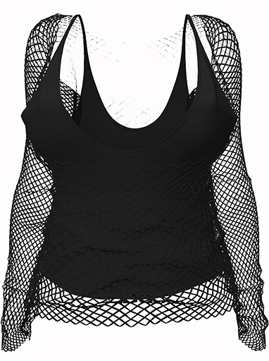 *CK* Hustle top BLACK