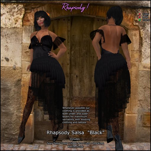 Rhapsody Salsa "Black"