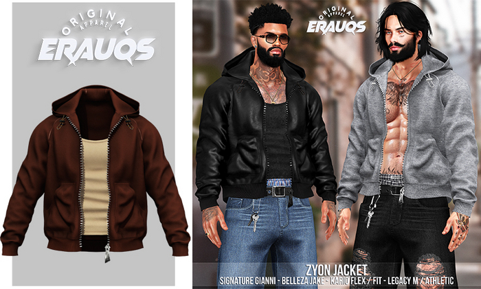 [ ERAUQS ] - Zyon Jacket - 03