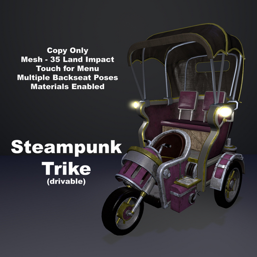 Steampunk Trike (drivable)