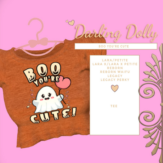 ::Darling Dolly::Boo Cute Tee(add me)