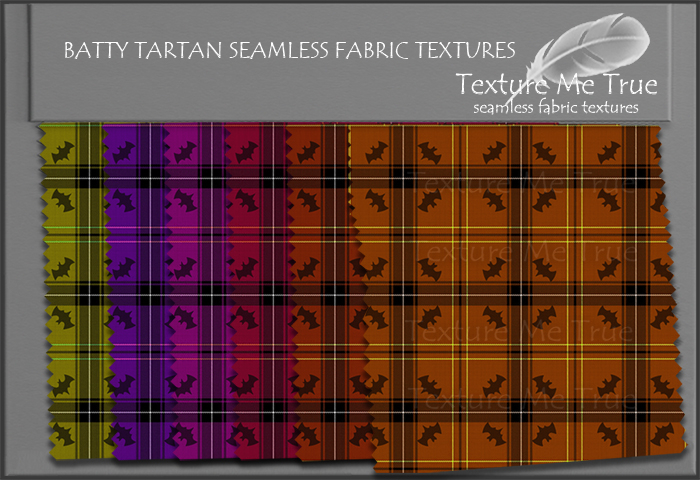TMT batty Tartan seamless fabric textures