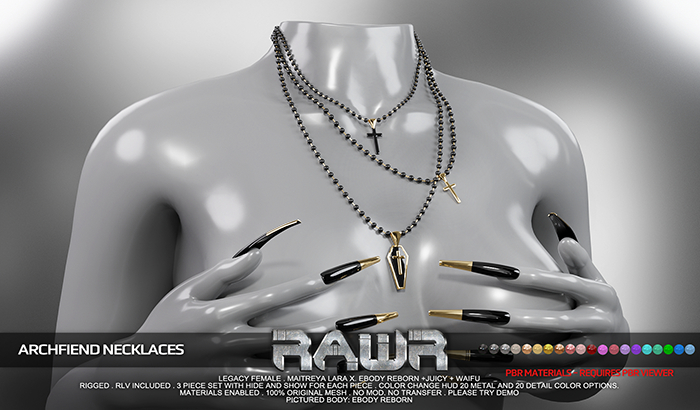 RAWR! Archfiend Necklace (add me)