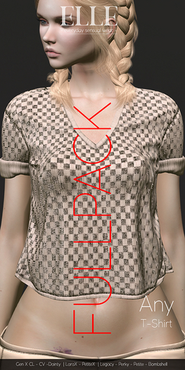 [ELLE] Any T-Shirt - FULLPACK  1.1