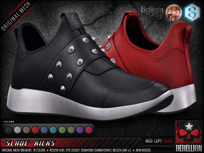 = REBELLION = "SLADE" KICKS - DEMO