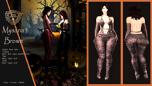 Nala Designs - Mysaria Outfit 3 {Brown}