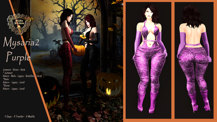 Nala Designs - Mysaria Outfit 2 {Purple}