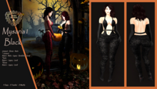 Nala Designs - Mysaria Outfit 1 {Black}