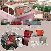 10. KraftWork Tuscany 1969 . Front Seat Cozy Blankets O (anim)