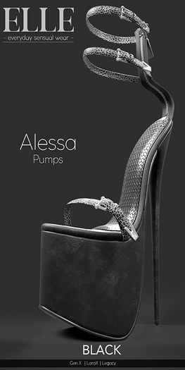 [ELLE] Alessa Pumps - Black