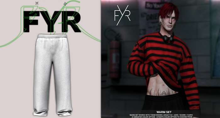 FYR - Warm Pants White