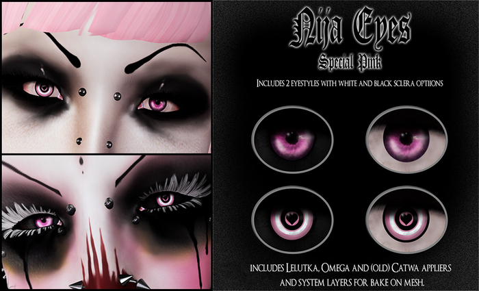 Spookshow - Nija Eyes - Special Pink