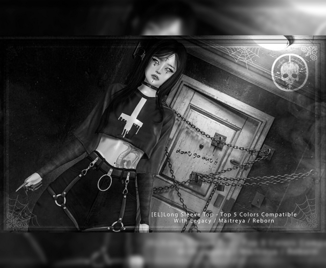 [EL]Long Sleeve Top Cross [DEMO]