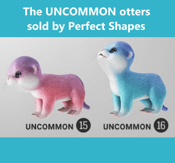PINK - SEmotion Libellune Baby Otter Companion UNCOMMON 15