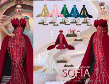 SOFIA. Alyssa Set Outfit Cherry 1 RARE// Legacy