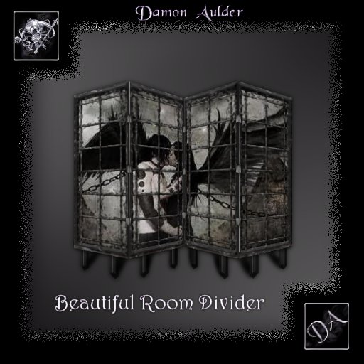 NuTec: Gothic Kiss Room Divider 