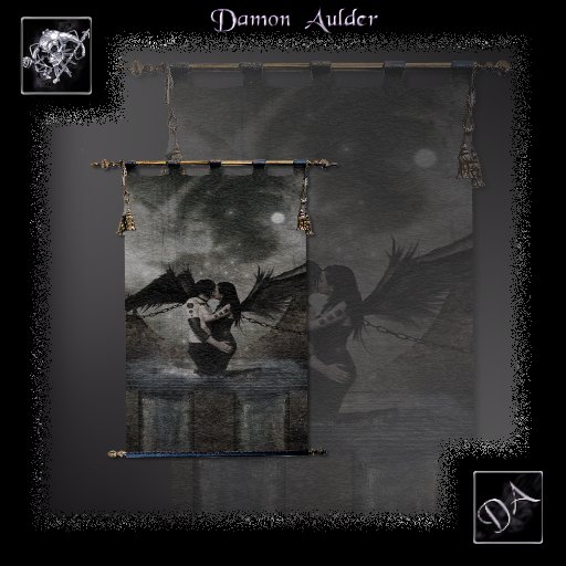 NuTec: Gothic Kiss Tapestry