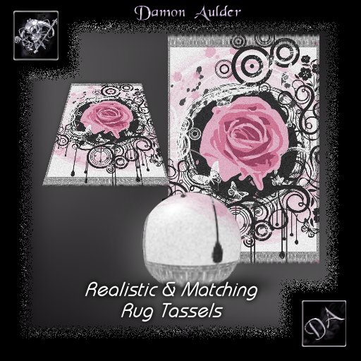 NuTec: Grunge Rose Rug