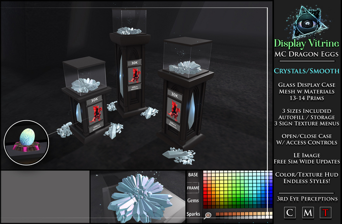 Dragon Egg Vitrine // Autofill // Crystal Set Smooth