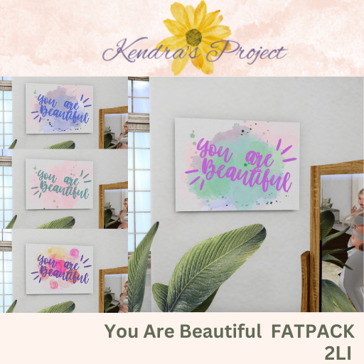 {Kendra's Project}  You Are Beautiful FATPACK (add)
