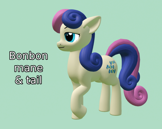 OP Bonbon mane & tail
