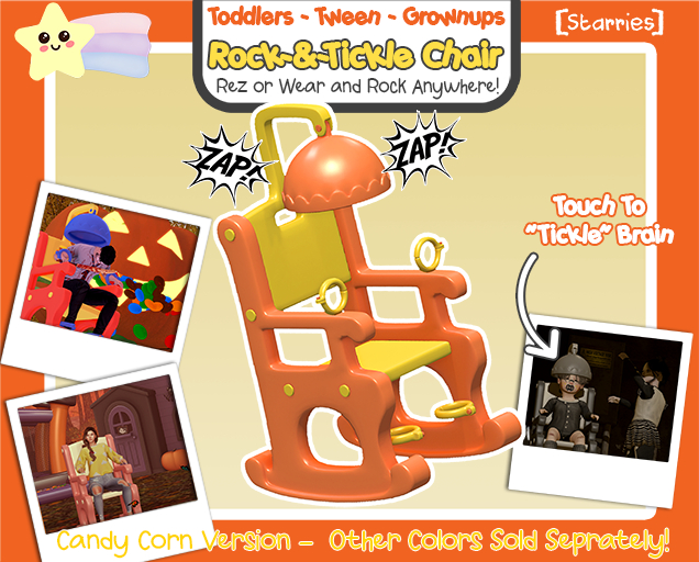 [Starries] Rock-&-Tickle Chair - Corn