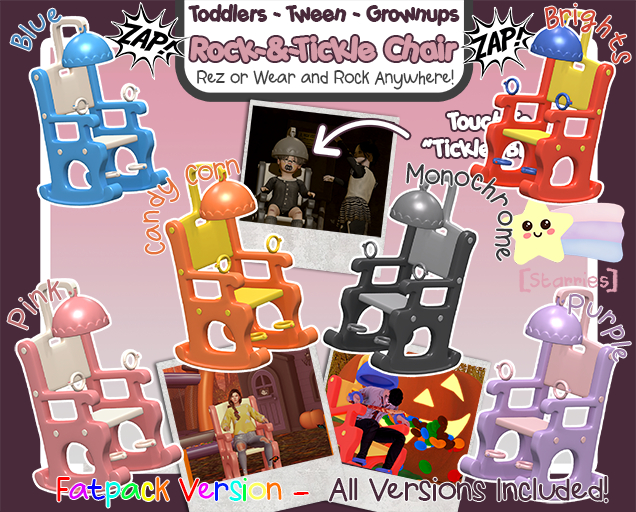 [Starries] Rock-&-Tickle Chair - FATPACK