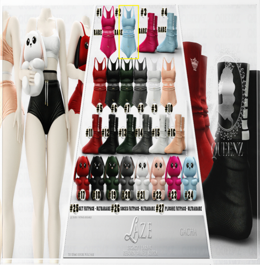 2.Q. Laze -SKY- [Reborn+waifu,] RARE