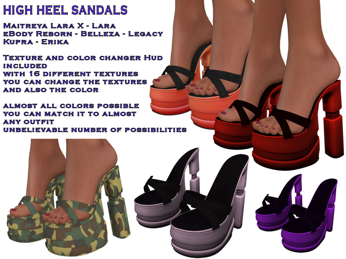 High Heel Sandals