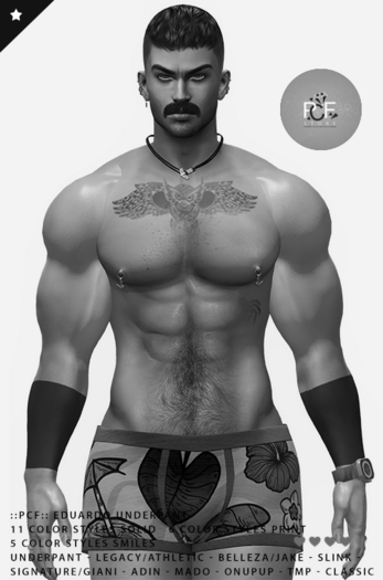 ::PCF:: Eduardo Underpants DEMO(Wear me & Touch me)