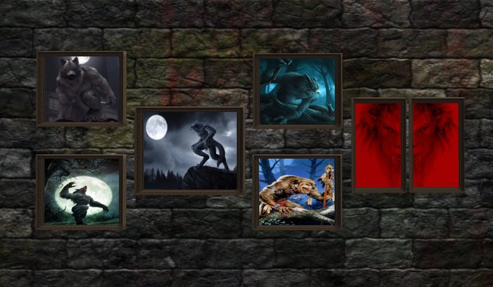 Werewolf Picture Set  (Boxed)