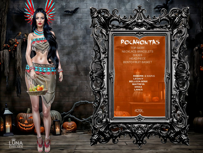❤️, Pocahontas Costume, All Included, Halloween Costume
