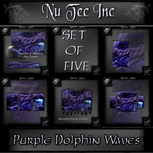 NuTec: Purple Dolphin Waves Full Set