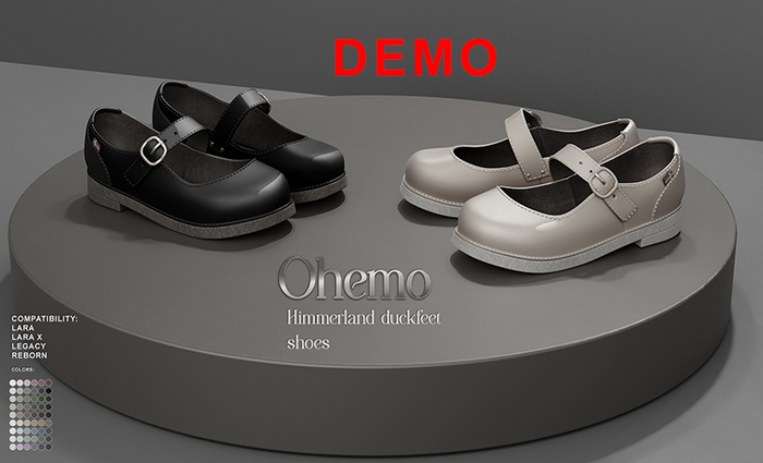Ohemo - Himmerland duckfeet shoes - DEMO (Add me)