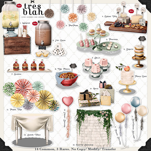 -tres blah- Soiree - Cheese Tray RARE