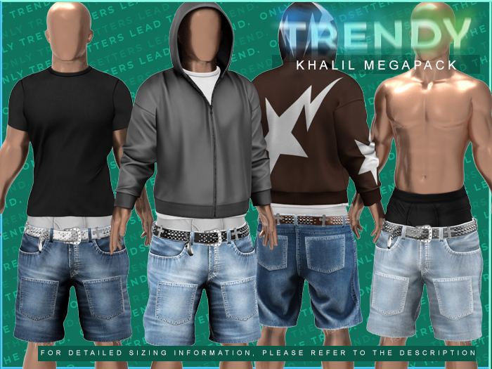 [TRENDY] Khalil Outfit [MEGAPACK]