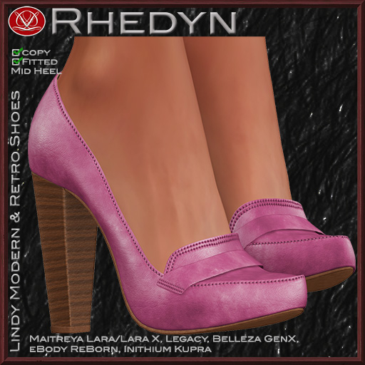 Lindy Rhedyn Pink