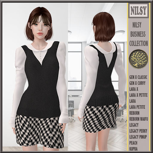 KNIT VEST OUTFIT