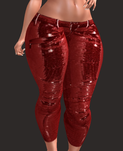 BEY PANTS BOM RED