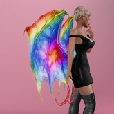 Wild Rose Fairy Wings BD12